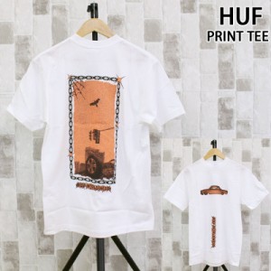 送料無料  HUF ハフ ハフ カー クラブ 半袖Tシャツ HUF CAR CLUB S/S TEE クルーネック ロゴ コットン トップス 半袖 メンズ ストリート 