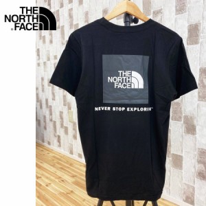 送料無料 THE NORTH FACE MENS TEE ザ ノースフェイス コットン Tシャツ ボックスロゴ バックプリント ゆうパケ