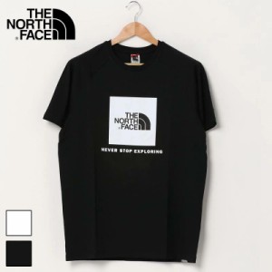 送料無料 THE NORTH FACE MENS TEE ザ ノースフェイス Tシャツ スクエアロゴ クルーネック 半袖 Tシャツ コットン ゆうパケ