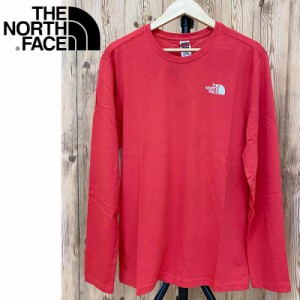 送料無料 THE NORTH FACE ザ ノースフェイス ボックスロゴ バックプリント クルーネック ロングTシャツ  アウトドア ブランド メンズ レ