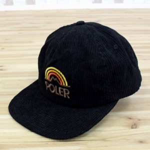 送料無料 POLeR ポーラー マウンテンレインボーハット 5パネルキャップ MTN RAINBOW HAT 帽子 メンズ　レディース ユニセックス 通販 新