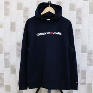 送料無料 TOMMY HILFIGER トミー ヒルフィガー TOMMY JEANS トミージーンズ フロントロゴ 裏起毛 スウェットパーカー Tj Horizon Po Hood