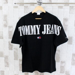 送料無料 TOMMY JEANS トミージーンズ TJM スケーター アーカイブ バックロゴTシャツ SKATER ARCHIVE BACK LOGO クルーネック コットン10