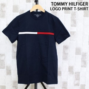 送料無料 TOMMY HILFIGER トミー ヒルフィガー フラッグ＆ロゴ刺繍 半袖Tシャツ メンズ ブランド ゆうパケ