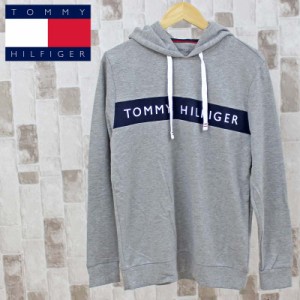 送料無料 TOMMY HILFIGER トミー ヒルフィガー BOXロゴ スウェットパーカー 09T4034 メンズ ブランド