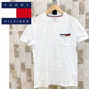 送料無料 TOMMY HILFIGER トミー ヒルフィガー フラッグアイコン ポケット付きTシャツ ICON SS POKET TEE ゆうパケ