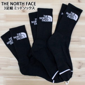 送料無料 THE NORTH FACE ザ ノースフェイス 3枚セット ミッドソックスMID SOCKS SET 3P White Label Korea Line 靴下 NY4MP02J NY4MP02K