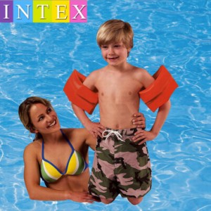 INTEX子供用腕浮き輪 INTEX 子供用浮き輪 腕浮き輪 腕 うで アーム 手 浮輪 浮き輪 うきわ 浮き具 浮具 スイミン