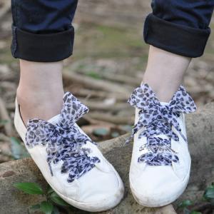 靴紐 くつひも シューレース レディース 女性 女子 幅広リボン ヒョウ柄 豹 レオパード おしゃれ 可愛い オーガンジー風 ほの通販はau Pay マーケット プラスナオ 商品ロットナンバー