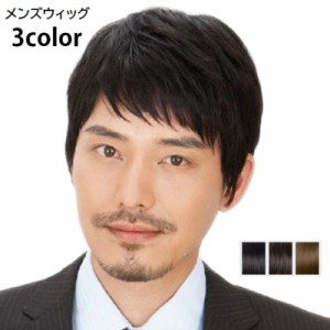 メンズウィッグ かつら フルウィッグ ヘアウィッグ 男性用 全頭 ショートヘア 短髪 ストレート おしゃれ かっこいい 裏ネット