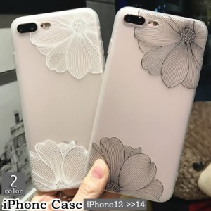 iPhoneケース スマホカバー アイフォンケース スマホケース レース柄 お花 フラワー 透かし 透け感 背面保護 傷防止 お