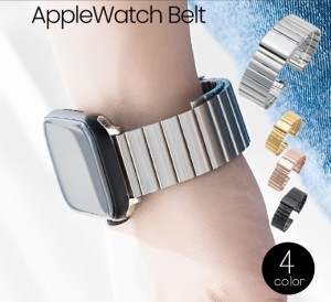 腕時計用交換ベルト AppleWatch ユニセックス 男女兼用 メンズ レディース ビジネス シンプル メタル 38 39 4