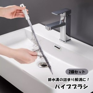 パイプブラシ 排水溝ブラシ パイプクリーナー 回転 日用品 掃除用具 詰まり キッチン トイレ 洗面所 排水口 排水溝 髪の毛 