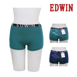 EDWIN エドウィン 1分丈 ショーツ パンツ 下着 アズ | ボクサーパンツ ティーンズ 女の子 小学生 中学生 高校生 子供 中学生女子 高学年 