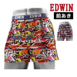 EDWIN エドウィン 前あき トランクス 紳士 男性 アズ as| 前開き パンツ トランクスパンツ 下着 メンズトランクス メンズ オシャレ かわ