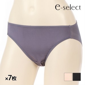 送料無料 同色7枚セット e-select イーセレクト ショーツ ペアショーツ アツギ ATSUGI | パンツ パンティ パンティー ヘム ヘムショーツ 