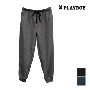 PLAYBOY プレイボーイ ミニ裏起毛 ロングパンツ ラウンジウェア アツギ ATSUGI レナウンインクス | スウェット ルームウェア 長ズボン パ