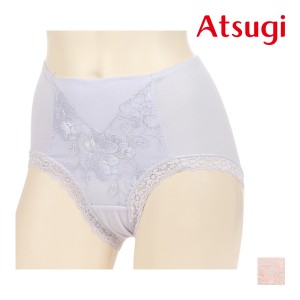 肌包み 燦燦 綿混 お腹押え ショーツ アツギ ATSUGI | パンツ パンティ パンティー おしゃれ かわいい レース セクシー お腹おさえ お腹 