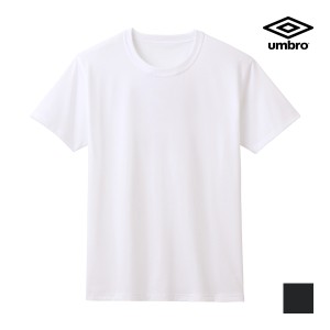 umbro アンブロ クルーネックTシャツ 半袖丸首 グンゼ GUNZE | トップス 半袖 シャツ 半袖tシャツ スポーツウェア tシャツ カットソー 白