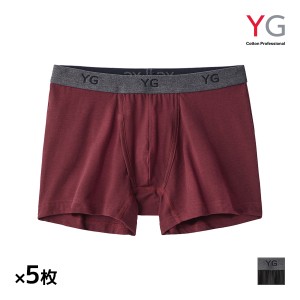 送料無料 同色5枚セット YG ワイジー ボトムス ボクサーブリーフ 前あき パンツ グンゼ GUNZE | ボクサーパンツ メンズパンツ メンズボク