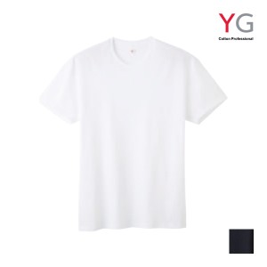 YG ワイジー コットン 超速吸水 クルーネックTシャツ 天竺 綿100% インナー グンゼ GUNZE | メンズ 男性 紳士 tシャツ クルーネック 丸首