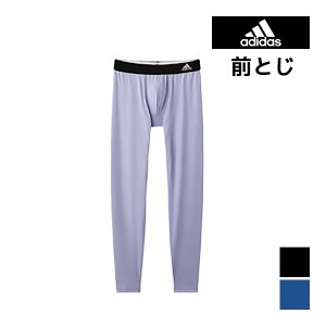 adidas アディダス タイツ 前とじ グンゼ GUNZE | メンズ 男性 紳士 下着 レギンス パッチ ももひき すててこ ステテコ ニーレングス ズ