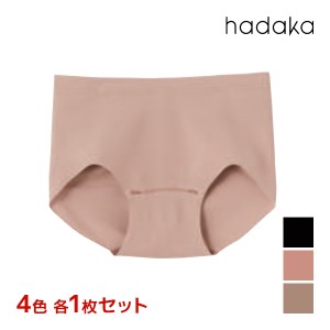 4色1枚ずつ 送料無料4枚セット いいここち 快適ショーツ hadaka カットオフ ハーフショーツ パンツ グンゼ GUNZE | ショーツ パンティー 