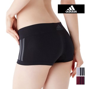 30%OFF adidas アディダス シームレス ハーフショーツ パンツ グンゼ GUNZE | ショーツ パンティ パンティー ボクサー 女性下着 アンダー