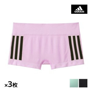 送料無料 同色3枚セット adidas アディダス ハーフショーツ パンツ グンゼ GUNZE | ショーツ パンティー パンティ スポーツ ブランド ス