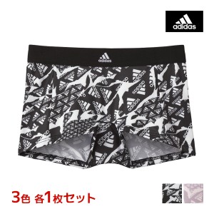 3色1枚ずつ 送料無料3枚セット adidas アディダス ハーフショーツ パンツ グンゼ GUNZE | ショーツ パンティー パンティ スポーツ ブラン