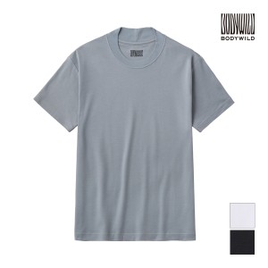 BODYWILD ボディワイルド ジャケット対応 クルーネックTシャツ グンゼ GUNZE | ジャケットTシャツ tシャツ ジャケットの下 シャツ 襟 高