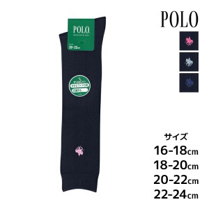 POLO ポロ キッズハイソックス 男女兼用 子供用 グンゼ GUNZE くつした くつ下 靴下 | キッズ ソックス ハイソックス スクールソックス 