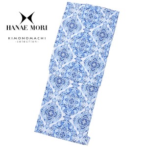 HANAE MORI 浴衣単品「白色 更紗」ブランド浴衣単品 レディース 浴衣単品 変わり織り浴衣ss2403ykl10ss2406ykl10