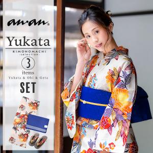 浴衣 セット オレンジの通販 Au Pay マーケット