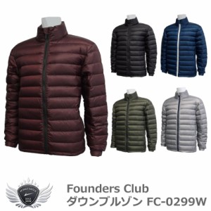 FOUNDERS CLUB ファウンダースクラブ シックカラーで冬のおしゃれを楽しもう ダウンブルゾン FC-0299W