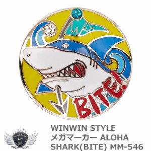 WINWIN STYLE ウィンウィンスタイル メガマーカー ALOHA SHARK(BITE) MM-546