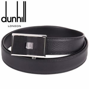 ダンヒル ベルト DUNHILL メンズベルト オートロック式 スライドアジャスター レザー メンズ 男性用 18F4A03GR001 【父の日 誕生日 お祝