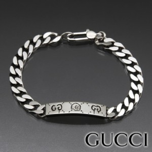 グッチ ブレスレット GUCCI ゴースト チェーンブレスレット 455321-J8400-0701 シルバー925  【誕生日 お祝い プレゼント ギフト】 【dgp