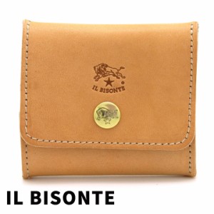 イルビゾンテ コインケース IL BISONTE 小銭入れ メンズ レディース 本革 ヌメ（ナチュラル）  SCP020 PV0004 NA106（C0774 120） 【母の