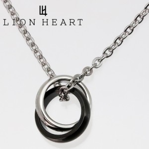 ライオンハート ネックレス ペアアクセサリー LION HEART メンズ 男性用 ダブルリングペンダント 04N124SM 【国内正規品】 【母の日 誕生