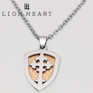 ライオンハート ネックレス ペアアクセサリー LION HEART レディース 女性用 クロスモチーフペンダント 04N131SL 【国内正規品】 【父の