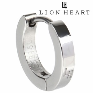 ライオンハート ピアス 片耳 メンズ 男性用 シングル フープピアス LION HEART LHMP006NS 【誕生日 お祝い プレゼント ギフト 贈り物】