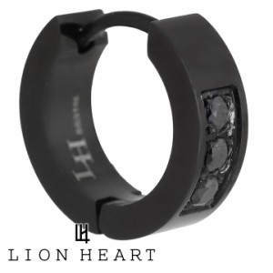 ライオンハート ピアス 片耳 メンズ 男性用 シングル フープピアス LION HEART LHMP004N 【国内正規品】 【母の日 誕生日 お祝い プレゼ