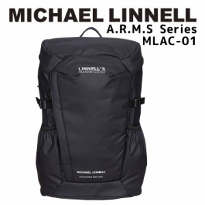 マイケルリンネル MICHAEL LINNELL リュックサック バックパック バッグ 29L 撥水 メンズ ビジネス ブラック MLAC-01 【母の日 誕生日 お