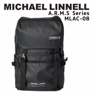 マイケルリンネル MICHAEL LINNELL リュックサック バックパック バッグ 27L 撥水 メンズ レディース ビジネス ブラック MLAC-08 【誕生