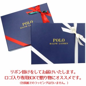 【リボンラッピング付き】 ポロ ラルフローレン Polo Ralph Lauren ロゴ入り専用BOX ギフトボックス PE0058
