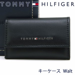 トミーヒルフィガー 6連キーケース TOMMY HILFIGER トミー キーホルダー ブラック 31TL170005-001 BLACK 【誕生日 お祝い プレゼント ギ