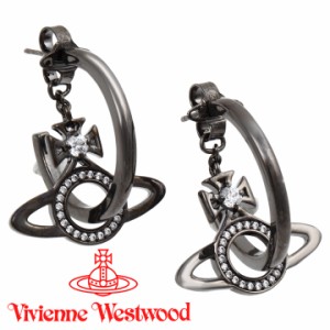 ヴィヴィアンウエストウッド ピアス レディース Vivienne Westwood ヴィヴィアン ミランダピアス ガンメタル 62010105-S104 【父の日 誕