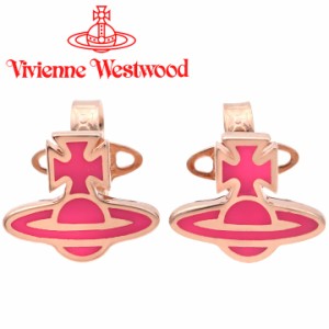 ヴィヴィアンウエストウッド ピアス レディース Vivienne Westwood ヴィヴィアン ロミーナオーブピアス ピンク×ピンクゴールド 【誕生日