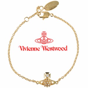 ヴィヴィアンウエストウッド ブレスレット レディース Vivienne Westwood オーブ ヴィヴィアン ドンナバスレリーフブレスレット ゴールド